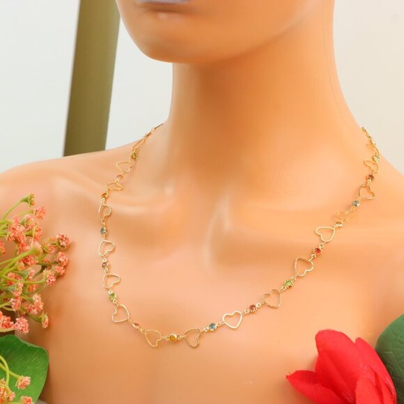 "New Beautiful Design Necklace Chain for Women/Girls, Gift, N590 - Picture 9 of 10